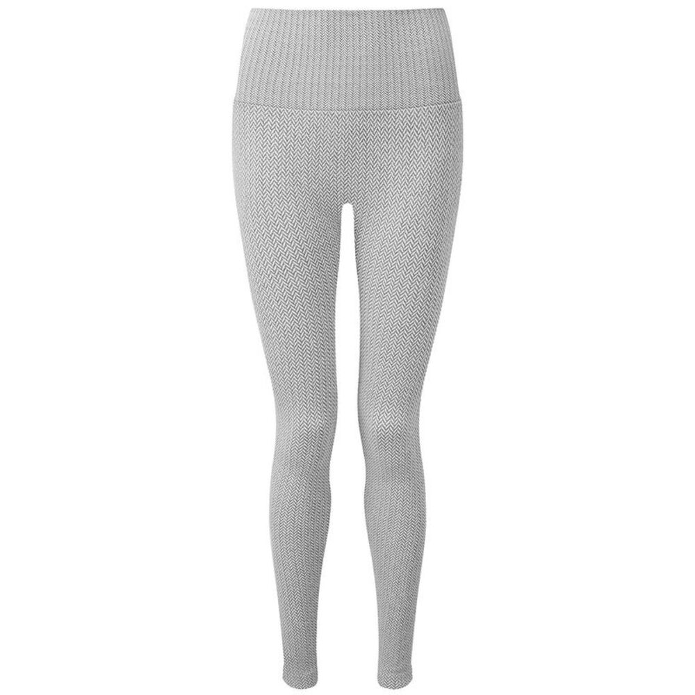 TriDri Womens/Ladies Knitted City Leggings / Heather Grey